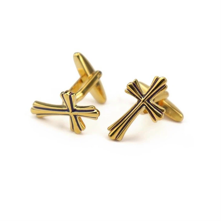 5 Gold Tuxedo Studs(001)